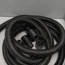 Shop Vacuum Dust Collection Hose Kit,12 Ft Dust Power Tools Hose Kit with 5 Fittings/Attachments for Shop Vacuums,Workshop, Wet/Dry, Fits Multiple Types/Brands of Woodworking Power Tools