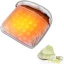 Electric Heated Foot Warmers,Natural Jade Infrared Feet Warmer for Cold feet,Heating Pad with 3 Settings Relieve Foot and Back Pain for Men and Women