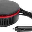 12V Portable Car Heater Fast Windshield Defroster 150W for Sedans SUVs (Red)