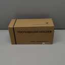 BCS Toothbrush Holder for Bathrooms, 4 Slots Marble Toothbrush and Toothpaste Holder Stand Bathroom Organizer Countertop for Electric Toothbrush, Floss, Razor, Comb - Italy Green