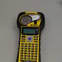 Brady M210 Portable Label Printer with Rubber Bumpers, Multi-Line Print, 6 to 40 Point Font (Replaces BMP21-PLUS Printer), Yellow/Black, 9.5 in H x 4.5 in W x 2.5 in D