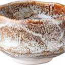 Japanese Traditional Handcrafted Matcha Chawan Tea Bowl Cup Ceremony Tableware Pottery (Ame Yuu)