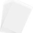 uxcell 17.3"x 11.8" Acid-Free Picture Sleeve, 100 Pack Crystal Clear Photo Sleeves Storage Bags Transparent Sealing Bag for 7"x 11" Art Prints, Pictures, Photos, Frame Mats Mattes