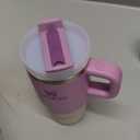 STANLEY Quencher H2.0 Tumbler with Handle and Straw 20 oz | Flowstate 3-Position Lid | Cup Holder Compatible for Travel | Insulated Stainless Steel Cup | BPA-Free | Lilac