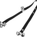 YARNOW Dog Door Bell Training Rope with Loud Bells for Potty Training Pet Communication for Indoor and Outdoor Use