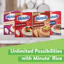Minute White Rice, Instant White Rice for Quick Dinner Meals, 42-Ounce Box