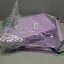 Desk Organizer and Accessories, 2-Tier Computer Monitor Stand Rise with Storage Drawer & 2 Pen Holders, Laptop & Printer Stand for Desktop, Workspace Organizers for Office Supplies (Purple)