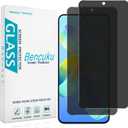 (2 Pack) Privacy Screen Protector for Samsung Galaxy S25 FE Anti Spy Tempered Glass, Support Fingerprint Unlock, Anti Scratch, Bubble Free ((Black)Samsung S25 FE 6.7-inch)