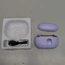 Electric Nail Clipper, 2 in1 Smart Toenail Clippers with Polishing for Fingers and Toes, Rechargeable Fingernail Trimmer with 3 Adjustable Speeds for Senior Adults Men Caregivers(Lightpurple)