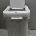 MOPALL Bathroom Trash Can with Lid Soft Close, 16.5L/4.4Gal Slim Trash Can with Pop-Up Lid & Step On Foot Pedal, Garbage Can Waste Bin Trash Bin Wastebasket for Home Kitchen Garage Apartment Office RV