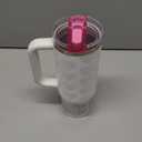 STANLEY Quencher ProTour Flip Straw Tumbler with Leakproof Lid | Built-In Straw & Handle | Cupholder Compatible for Travel | Insulated Stainless Steel Cup | BPA-Free (30 Ounces, White)