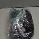 Augisteen Halloween Grim Reaper Costume Medieval Renaissance Hooded Cloak Adult Scary Black Robe Wizard Cape for Unisex Cosplay Props Supplies(Black)