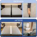 Twin to King Bed Converter | Split King Gap Filler for Adjustable Bed | Bed Bridge Twin to King| Twin & Twin XL Bed Connector to Make A King for Family Room,Guestroom, Hotel (75" L x 8" W)