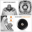 42 inch Deck Rebuild Kit 918-04822 Spindle Assembly Fit for Cub Cadet LTX1040 LTX1042, for Craftsman LT2000 LT1500, Includes 618-04889 Spindles 918-04950, Pulleys 756-04129, 1/2" x 96" Belt 754-04060