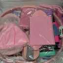 Pilates Kit Pilates Ring Pilates Set Pilates Ball Set Magic Circle Hoop with 3 Resistance Bands Yoga Strap for Home Workouts for Beginners