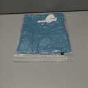 Kancystore Womens 3/4 Length Sleeve Tops Casual Loose Fit Tunic Shirts Crewneck Basic Tees (Blue, M)