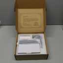 VCHOO Keyless Entry Door Lock Set WiFi Smart App Control Door Lock for Front Door Keypad Deadbolt with 2 Knobs Auto Lock One Time Codes Easy Install, Black