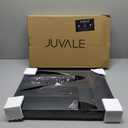 Juvale Bamboo Silverware Organizer for Drawer, Kitchen, 6 Slot Utensil Tray (Black, 17 x 11.75 x 1.75 In)
