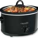 Crock-Pot 4-Quart Manual Slow Cooker, Black