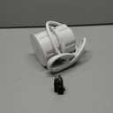 ANNQUAN 20 Amp Pop Up Countertop Outlet with 15W Wireless Charger,Max 65W Power Delivery,4.75" Pop Up Electrical Outlet with 3 Outlets 3 USB Ports for Home Office (White)