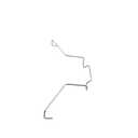 RLECS 2PCS 12cm Computer Host CPU Cooler Fan Fixed Card Buckle Fastener Card Spring Wire Hook Suitable for xuanbing 400 and Donghai X4 Fan