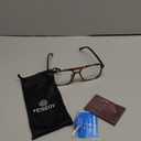 Mirkcittle Retro Square Aviator Blue Light Blocking Glasses for Women Men Oversized Pilot Eyeglasses Fake Nerd Frame