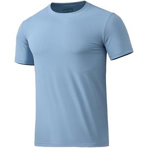 BANTREK Men's T-Shirts Soft Lightweight Short Sleeve Tee, Crew Neck Moisture Wicking Shirt for Casual Running Workout Swim XXL