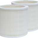 PUREBURG AS06FT-2 Replacement Filters Compatible with DH Lifelabs Aaira Mini Humidifier Hydrating Dry Air Purifier, 2-Pack