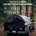 Umbrauto Air Mattress for 6-6.5ft Full Size Truck Bed, Inflatable Pickup Airbed with Pump, Tent Camping Sleeping Pad for Outdoor Travel