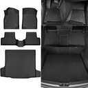 Naibeve Floor Mats for 2011-2015 Chevrolet Cruze / 2016 Cruze Limited-All Weather Custom Fit for Chevy Cruze Floor Mats Cargo Liner Rear Cargo Tray Trunk Waterproof Interior Accessories
