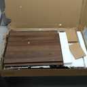 Gadroad 5 Tier Tall Bookshelf with Cabinet, 73" Modern Bookcase, Wall Mounted Ladder Bookshelf with Stable Metal Frame, Open Display Rack, Storage Shelves for Bedroom, Home Office, Black