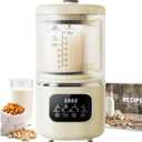 58oz Nut Milk Maker Machine, 10 in 1 Automatic Nut Milk Maker with 20 Blades, LED Display, Soy Milk Maker with 24H Delay Start&12H Keep Warm, Almond Milk Maker for Homemade Oat, Milk Shake, Cream