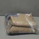 JMvicyroam 65L Extra Large Blanket Basket for Living Room - Woven Cotton Rope Laundry Hamper with Reinforced Handles - Storage Bin for Pillows, Comforters & Toys - Machine Washable,Oatmeal