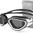 OMID Swim Goggles, P2 Polarized Swimming Goggles for Men Anti-fog Goggles Swimming for Adult Women