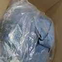 SUPERIOR Solid Egyptian Cotton Towel Set, Washcloths 13 x 13, Hand Towels 20 x 30, Bath Towels 30 x 55, Denim Blue, 6-Pieces