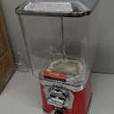 VEVOR Gumball Machine for Kids, 17"H Home Candy Vending Machine, PC Gumball Dispenser, Bubble Gum Machine for Game Stores, Coin Operated Gumball Bank for Toy Capsules Bouncy Balls Candy, Red