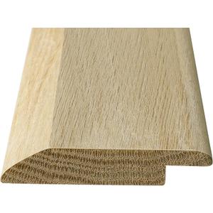 Kigley Solid Red Oak Interior Threshold Wood Overlap Threshold Doorways Reducer Threshold, 36 Inches Long (Classic Style), 36 x 3.5 x 0.63 Inches