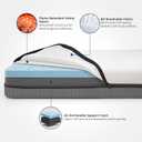 Mini Crib Mattress, Dual Sided Firmness 38x24x4 Inch