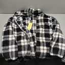LONGYUAN Womens Jacket Winter Coats Hooded Cardigan Fleece Sweaters
Size 2XL
