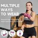 2 x BILITOK Superfiber Ice Towel Neck, Soft Breathable Cold Towel Cooling, Yoga, Sports, Golf, Gym, Camping, Running, Fitness, Exercise and More Activities, 4 Packs (Blue/Green/Rose red/Gray)