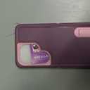 BaHaHoues for Samsung Galaxy S26 Case with Built in Kickstand,Shockproof/Dustproof/Drop Proof Military Grade Protective Cover for Galaxy S26 5G 6.1 inch(Night Purple/Baby Pink)