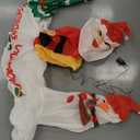 6FT Christmas Inflatable Decoration Countdown, Built-in LED Lighting Christmas Tree Santa Claus Snowman, Inflatable Decoration Suitable for Outdoor Courtyard, Indoor Garden,Lawn