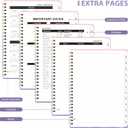 3 x 2026 Planner, Weekly and Monthly Calendar Planner Agenda, Jan 2026 - Dec 2026, Planning Academic Book, Office Desk Accessories and School Supplies - A5 (6.3'' x 8.5'') (Ocean Sunset)