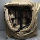 Lazy Chair Thick Padded, Comfy Velvet Accent Lounge Chair with Stable Frame, Leisure Sofa Armchair with Armrests and Side Pocket, Reading Chair for Bedroom, Living Room, Office, Dark Gray