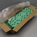 SPACELEAD Slim Storage Cart 4 Tier,Bathroom Organizer Rolling Utility,Mobile Shelving Unit Slide Out for Office, Kitchen, Laundry Room & Narrow PlacesGreen