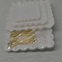 5 Pcs Dessert Table Display Set - 2 Pcs 3-Tier Dessert Display Stands & 3 Pcs Serving Tray - Dessert Trays Dessert Stands Treat Table Displays Set for Tea Parties,Birthdays & Baby Showers (White)