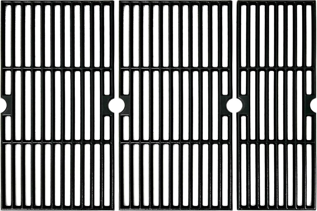 DC151 Cast Iron Cooking Grates for Charbroil Performance 5 Burner 463347519, Replacement for Charbroil 4 Burner Grills 463377017, 463347017, Grill Grids for Charbroil 463376117, 463377117