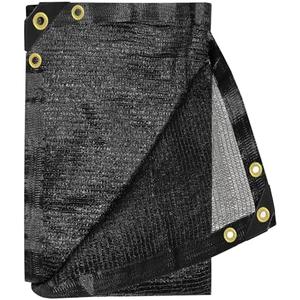 E.share 40% Shade Cloth for Garden, 20 Ft X 24 Ft Sun Shades Outdoor Patio with Grommets for Plant Covers,Porch Screen,Pergola Shade Cover,Greenhouse,Black