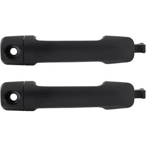cciyu Door Handles Black Front, Rear, Left, Right fit for 2007-2014 for Toyota FJ Cruiser, 2pcs