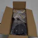 ZGLAOJT 4-Lights Close to Ceiling Light Black and Gold Light Fixture Industrial Flush Mount Ceiling Light Farmhouse Chandelier Lighting for Kitchen Island Dining Room Bedroom Foyer Hallway.